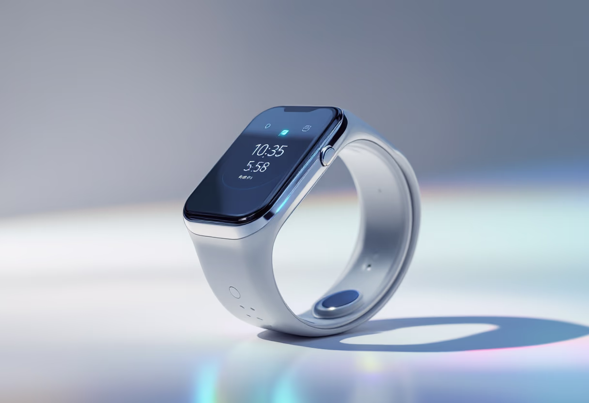 image of tech device with app interface (for a consumer apps)